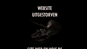 What Dinosaurlive.be website looked like in 2011 (12 years ago)