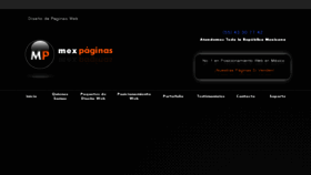 What Disenodepaginasweb.com.mx website looked like in 2011 (12 years ago)