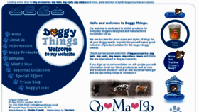 What Doggythings.co.uk website looked like in 2011 (12 years ago)