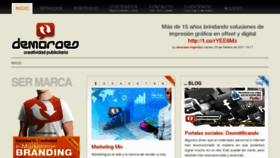 What Demoraes.com.ar website looked like in 2011 (12 years ago)