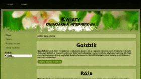 What Encyklopediakwiatow.pl website looked like in 2011 (12 years ago)