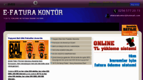 What Efaturakontor.com website looked like in 2011 (12 years ago)