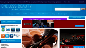 What Endlessbeauty.com website looked like in 2011 (12 years ago)