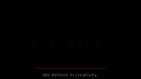 What Effim.com website looked like in 2011 (12 years ago)