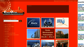 What Easyalgerie.com website looked like in 2011 (12 years ago)