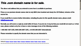 What Ethr.com website looked like in 2011 (12 years ago)
