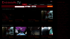 What Encoxada.tv website looked like in 2011 (14 years ago)