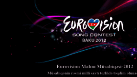 What Eurovision.az website looked like in 2011 (12 years ago)