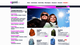 What E-genti.ro website looked like in 2012 (12 years ago)