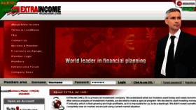 What Exincome.com website looked like in 2011 (13 years ago)