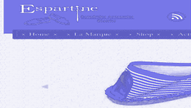 What Espartine.com website looked like in 2012 (11 years ago)
