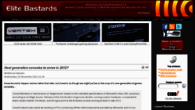 What Elitebastards.com website looked like in 2012 (11 years ago)