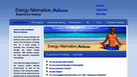 What Energyalternativemedicine.com website looked like in 2012 (11 years ago)