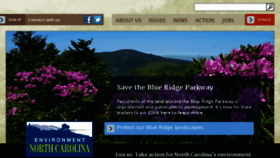 What Environmentnorthcarolina.org website looked like in 2012 (11 years ago)