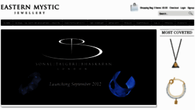 What Easternmystic.com website looked like in 2012 (11 years ago)