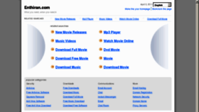 What Enthiran.com website looked like in 2011 (13 years ago)