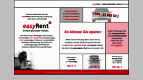 What Easyrent-autovermietung.de website looked like in 2012 (11 years ago)