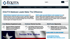 What Equitamedicaresupplementleads.com website looked like in 2012 (11 years ago)