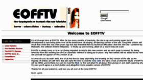 What Eofftv.com website looked like in 2012 (11 years ago)