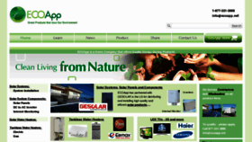 What Ecoapp.net website looked like in 2012 (11 years ago)