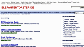 What Elefantentoaster.de website looked like in 2012 (11 years ago)