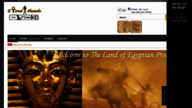 What Eternalpharaohs.com website looked like in 2012 (11 years ago)