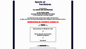 What Evenements-sportifs.com website looked like in 2012 (11 years ago)