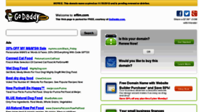 What Effim.com website looked like in 2012 (11 years ago)