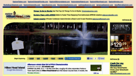 What Explorehiltonhead.com website looked like in 2012 (11 years ago)