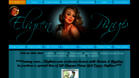 What Elvgrenpinup.com website looked like in 2012 (11 years ago)