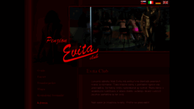 What Evitaclub.eu website looked like in 2012 (11 years ago)
