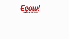 What Eeow.com website looked like in 2013 (11 years ago)