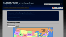 What Eurosportscoreboard.com website looked like in 2013 (11 years ago)