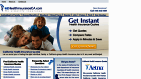 What Ezhealthinsuranceca.com website looked like in 2013 (11 years ago)