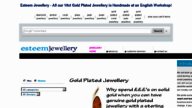 What Esteemjewellery.co.uk website looked like in 2013 (11 years ago)