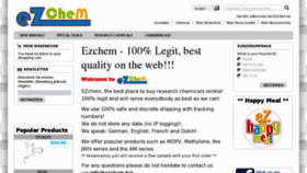 What Ezchem.biz website looked like in 2013 (11 years ago)