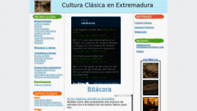 What Extremaduraclasica.com website looked like in 2011 (13 years ago)