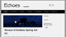 What Echoes-guild.eu website looked like in 2013 (11 years ago)