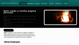 What Eduardomoreira.eng.br website looked like in 2013 (11 years ago)