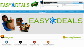 What Easydeals.in website looked like in 2013 (11 years ago)