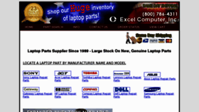 What Excelcomputerinc.com website looked like in 2013 (11 years ago)