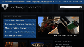 What Exchangebucks.com website looked like in 2013 (11 years ago)