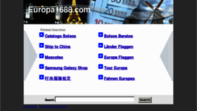 What Europa1688.com website looked like in 2013 (10 years ago)