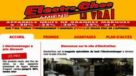 What Electrochoc-amiens.com website looked like in 2013 (10 years ago)