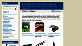 What Einsatzmittelshop.de website looked like in 2013 (10 years ago)