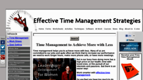 What Effective-time-management-strategies.com website looked like in 2013 (10 years ago)