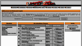 What Elektronik-projekt.de website looked like in 2013 (11 years ago)