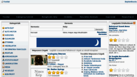 What Ertekelem.hu website looked like in 2013 (10 years ago)