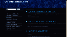 What Encontredetudo.com website looked like in 2013 (10 years ago)