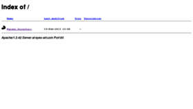 What Eyes-art.com website looked like in 2013 (12 years ago)